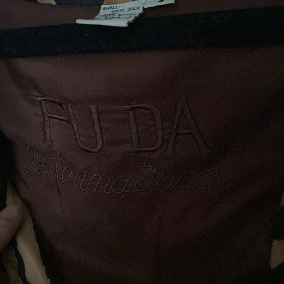 Silk leopard print jacket - Picture 4 of 4